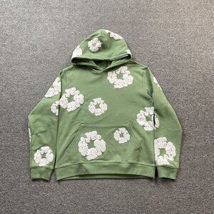 Denim Tears SS23 floral pattern printed sweatshirt